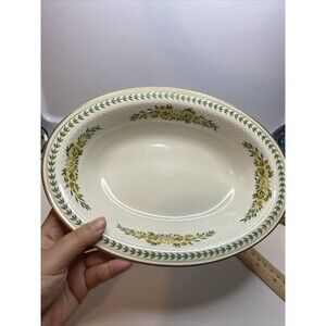 Eschenbach Roswitha Baronet China Greenbriar 9” Oval Bowl